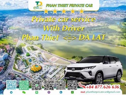 Private Car From Phan Thiet <=> Da Lat (private car with driver)